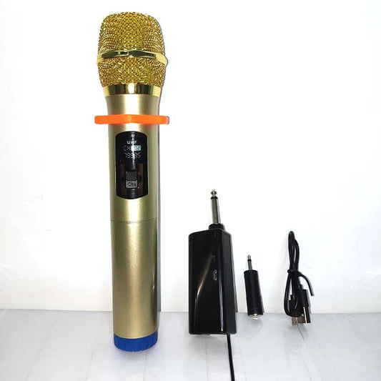 Micrófono Inalámbrico UHF Recargable