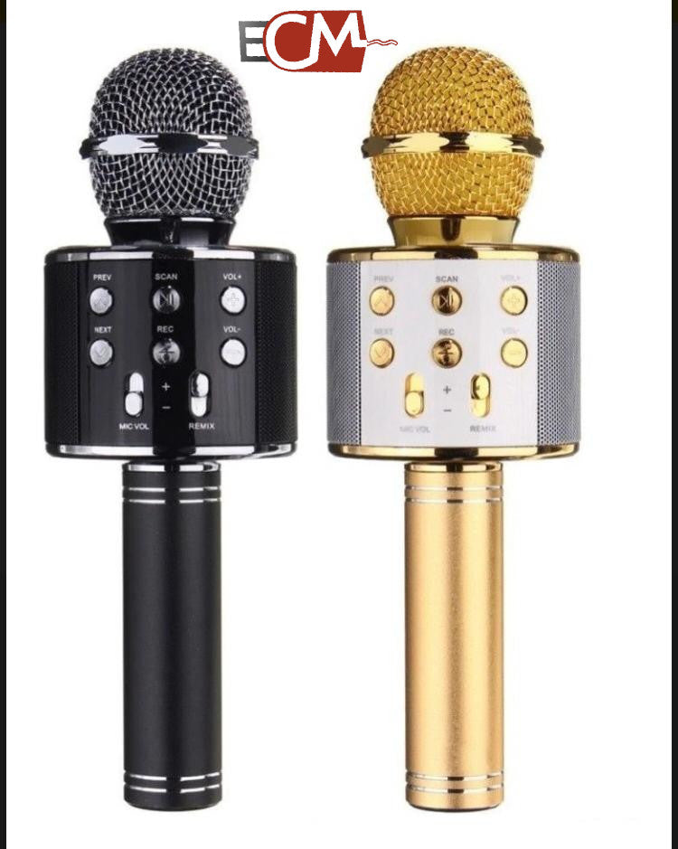 Micrófono BT USB TF FM