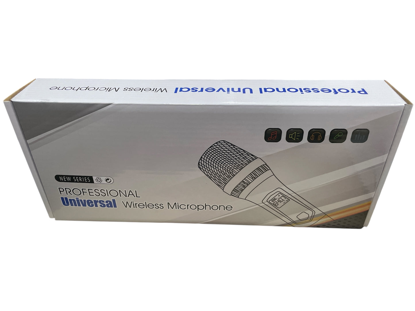 Micrófono inalámbrico UHF recargable