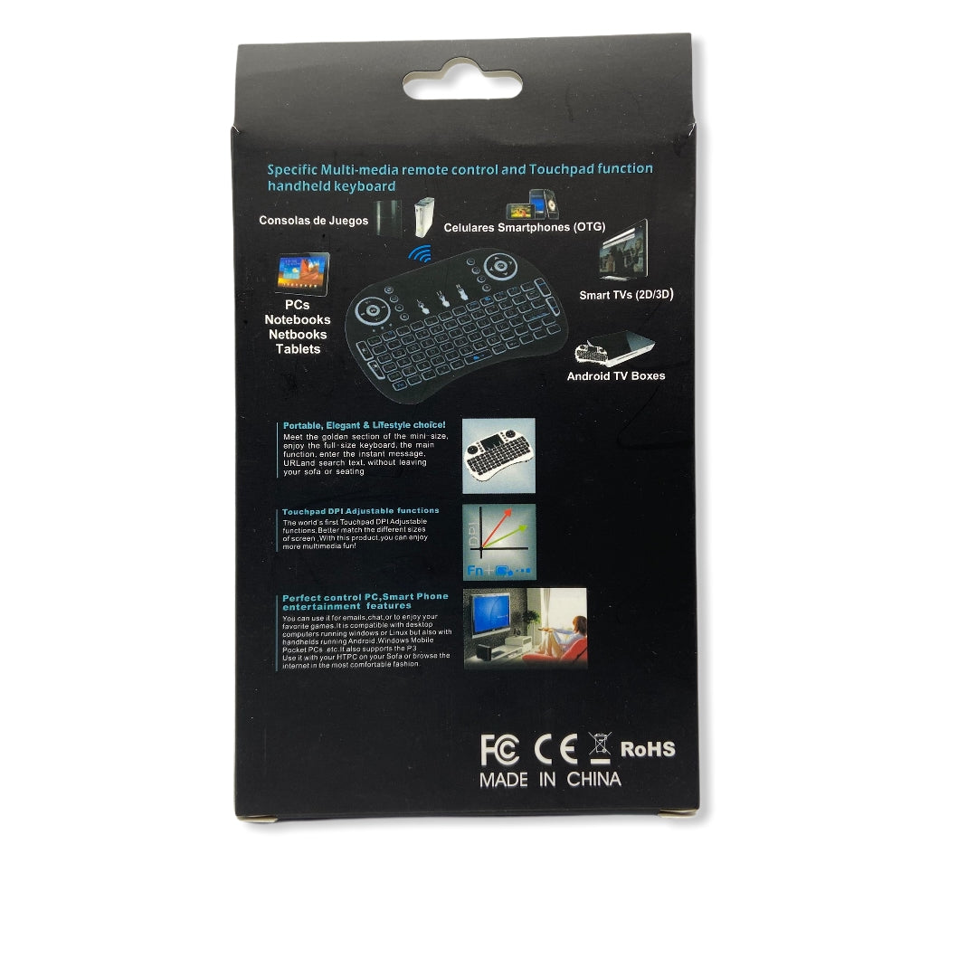 Mini Teclado para Smart TV