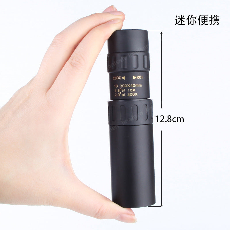 Telescopio monocular con zoom para celular