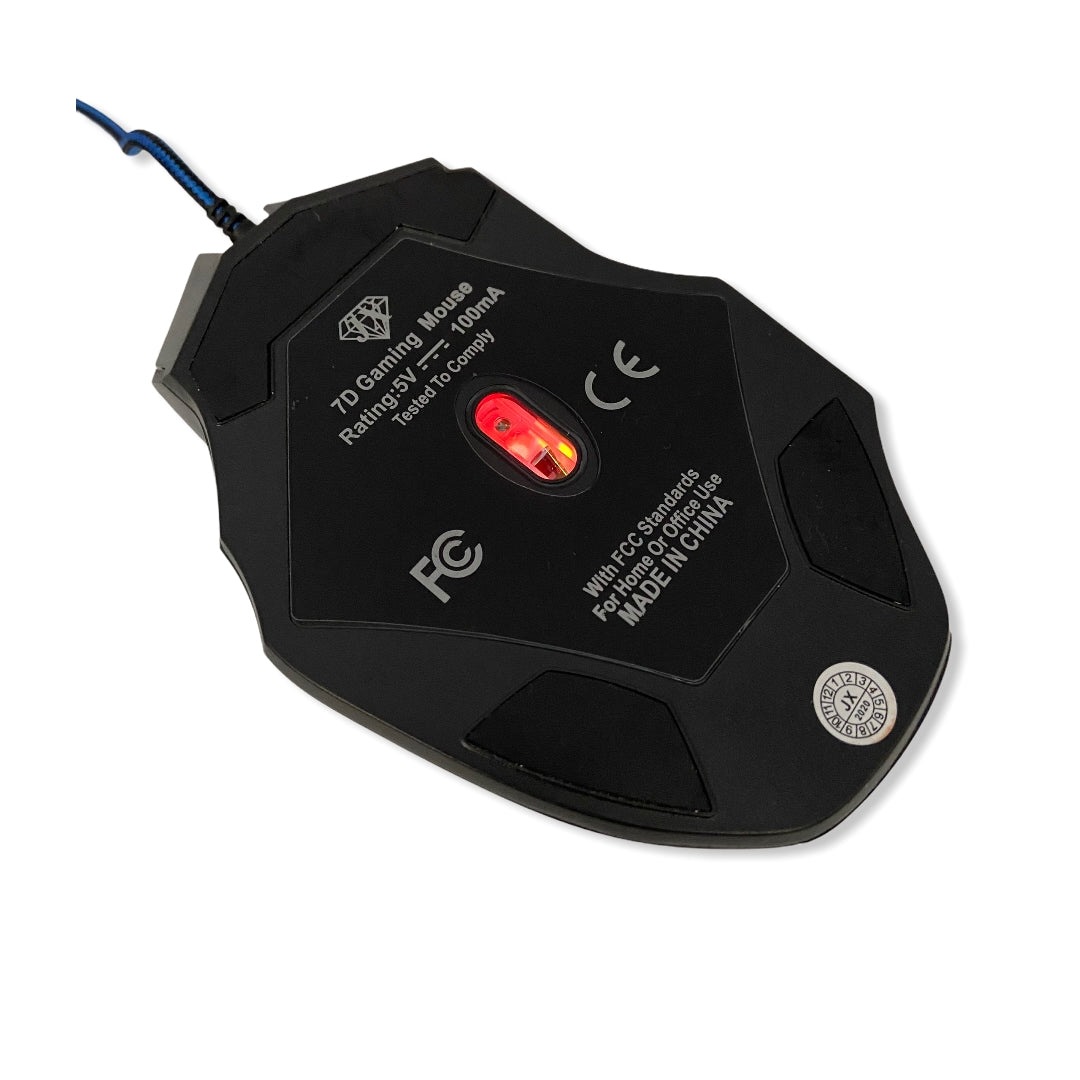 Mouse Gamer USB 7D 6000 DPI