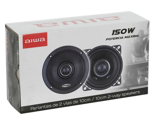 Parlante para vehiculo Aiwa 10Cm coaxial 150W