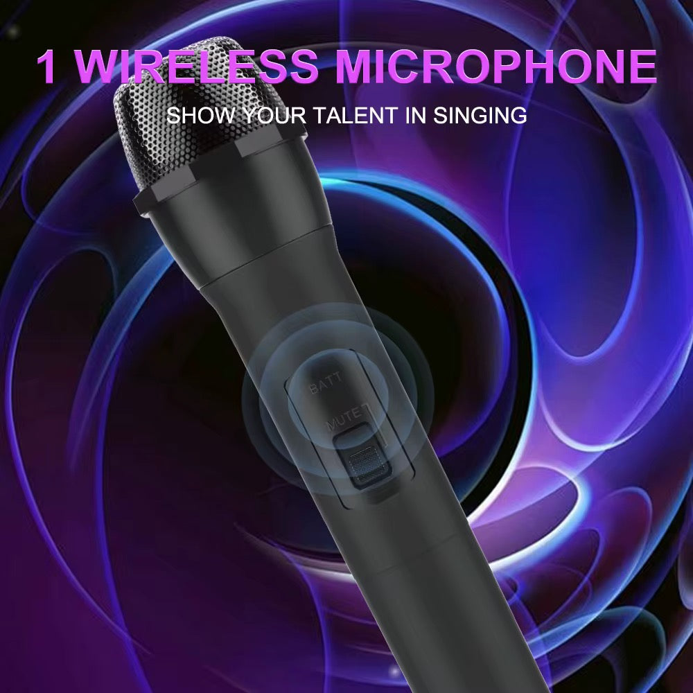 Parlante BT USB MSd FM Luz RGB