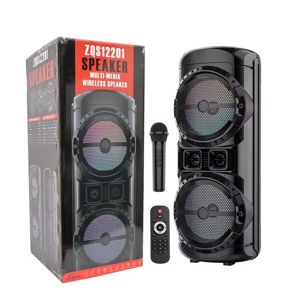 Parlante BT TF FM USB C/ Micrófono Incluido .