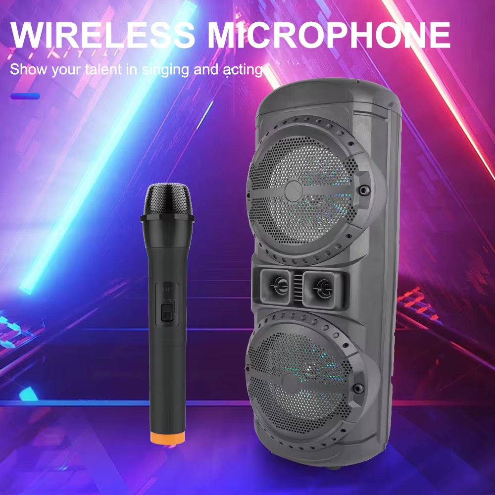 Parlante BT TF FM USB C/ Micrófono Incluido .