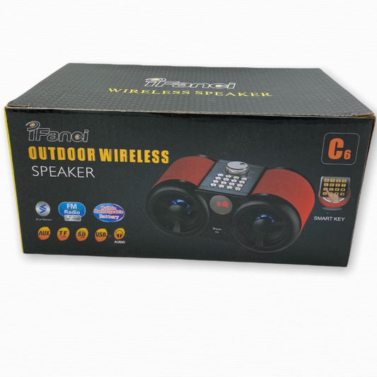 Parlante doble Bazuca BT USB TF FM