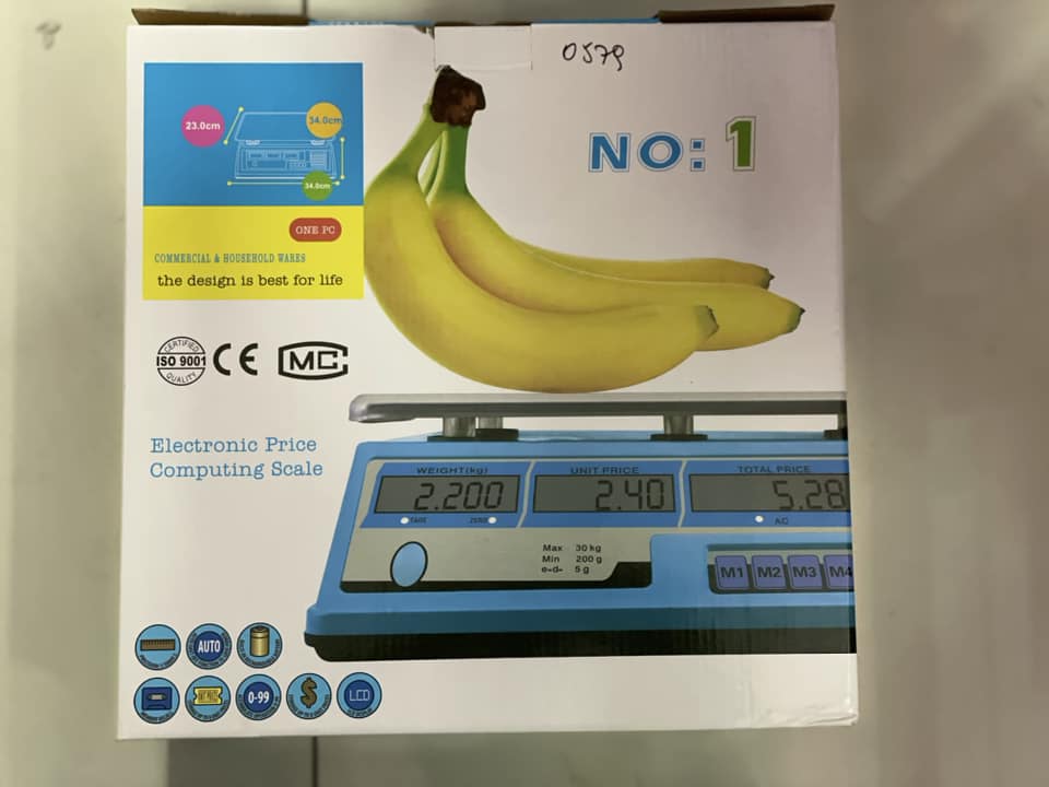 Balanza Programable hasta 40kg