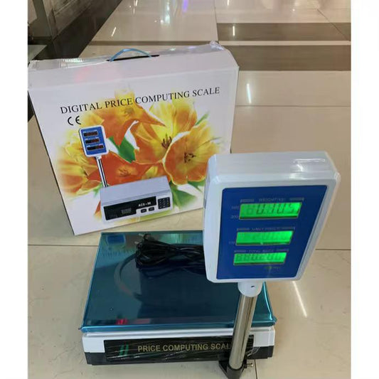 Balanza y pesas digitales