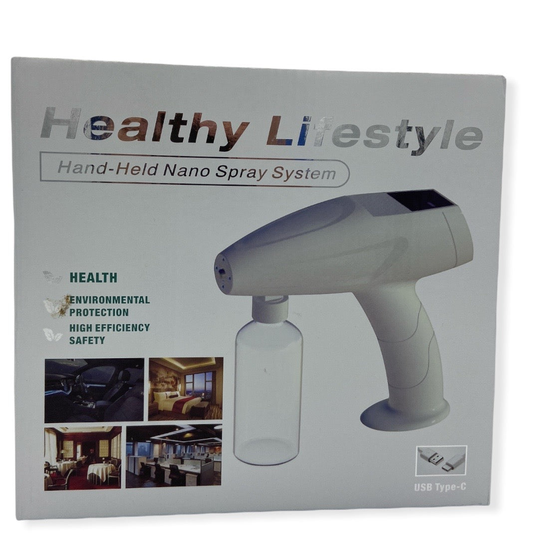 Sanitizador Pistola pulverizador con atomizador