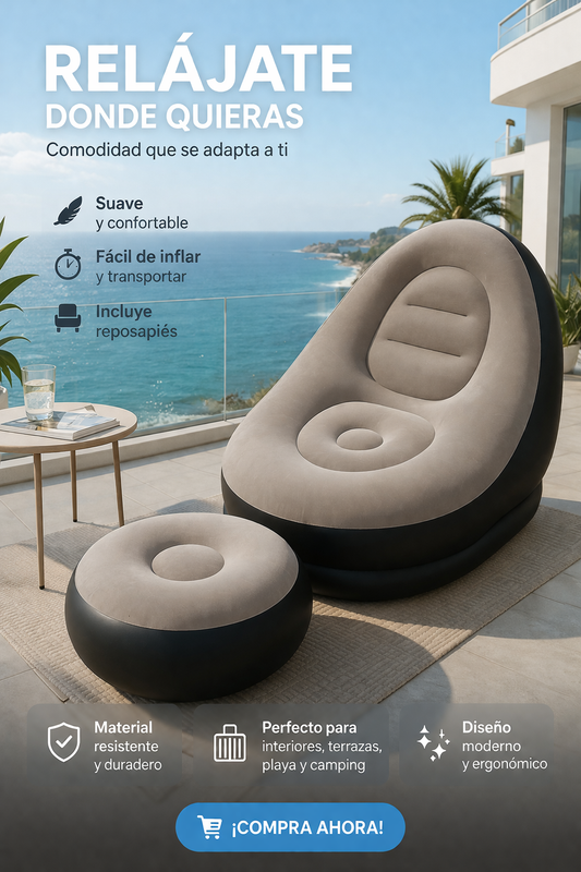 Sillon inflable