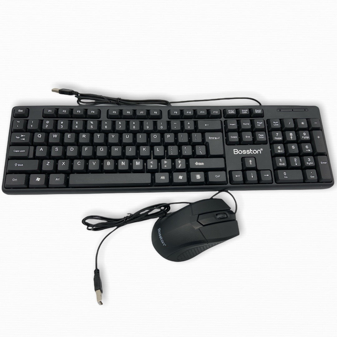 Teclado y Mouse Bostston