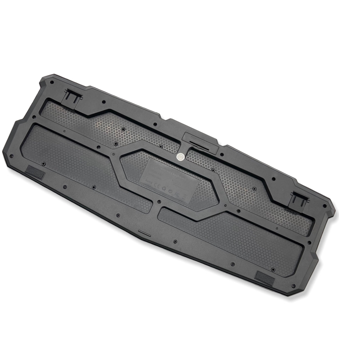 Teclado y Mouse Inalámbrico Gamer Azul HK8100