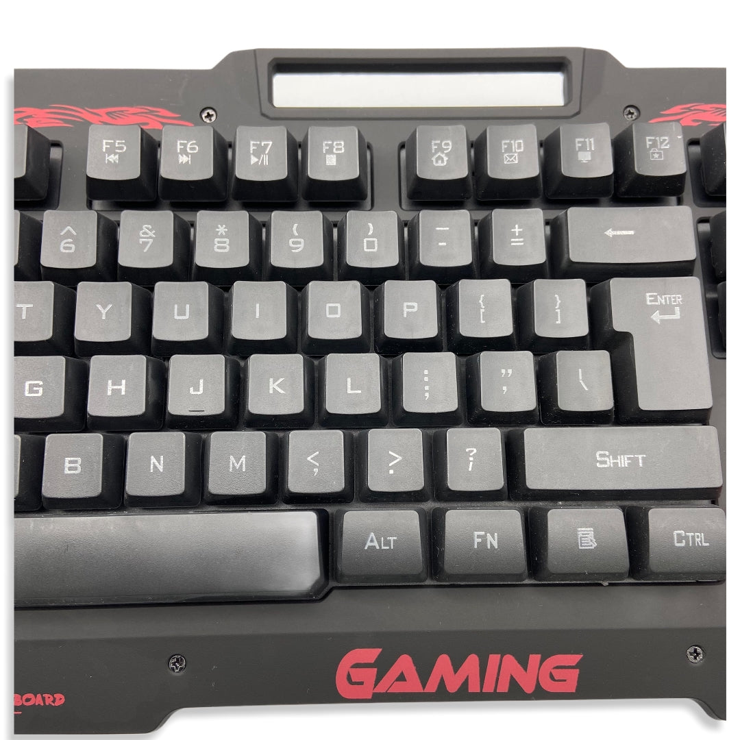 Teclado y Mouse Inalámbrico Gamer Rojo HK1668
