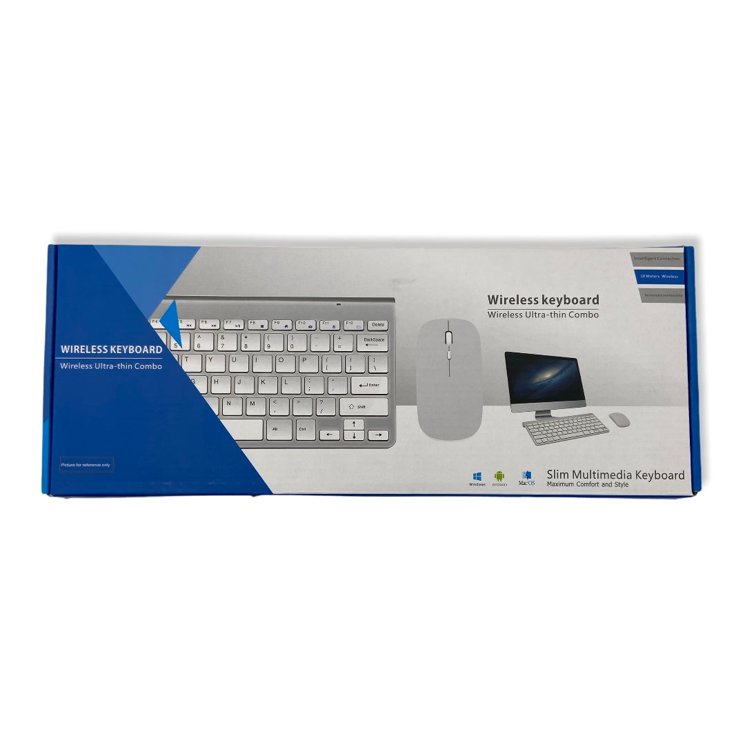 Teclado y Mouse estilo MAC