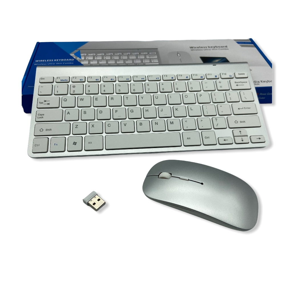 Teclado y Mouse estilo MAC