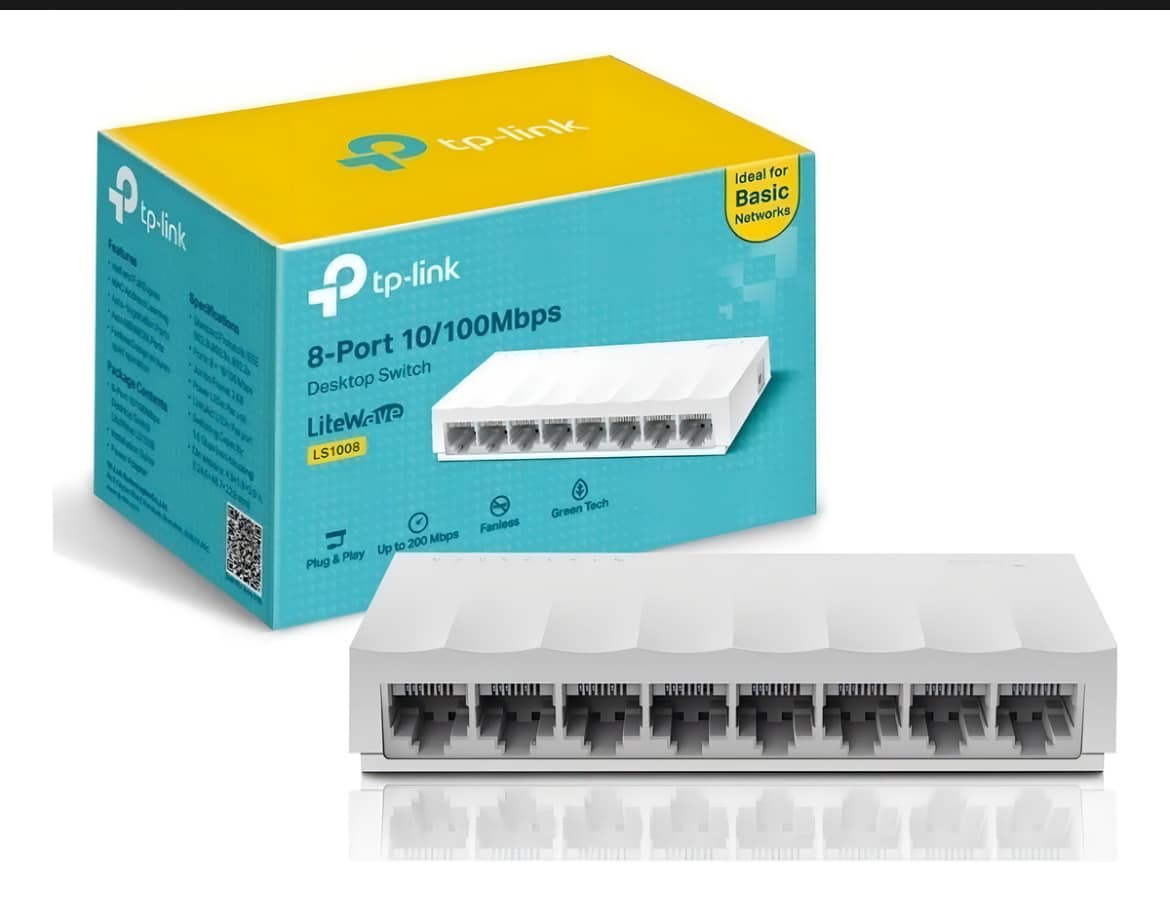 Tp-Link 8-Puertos 10/100bps Desktop Switch