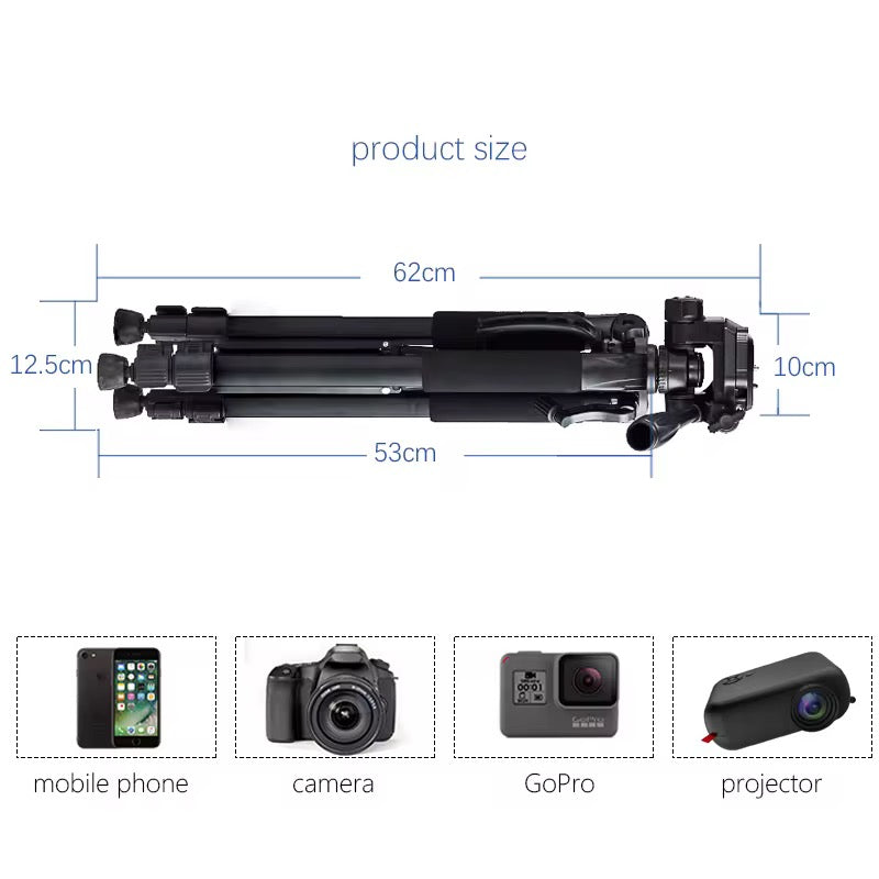 Trípode profesional para celular y camara de fotos