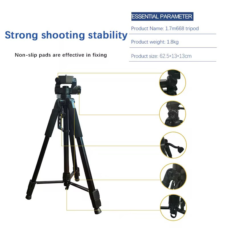 Trípode profesional para celular y camara de fotos